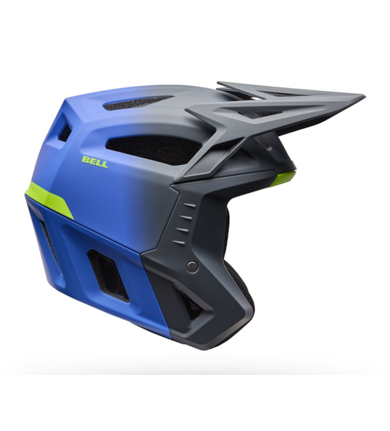 Kask mtb BELL 3QTR-AIR MIPS grid electric blue roz. M (55–57 cm) (NEW)