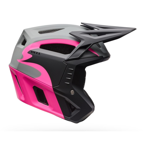 Kask mtb BELL 3QTR-AIR MIPS fluid grey pink (NEW)