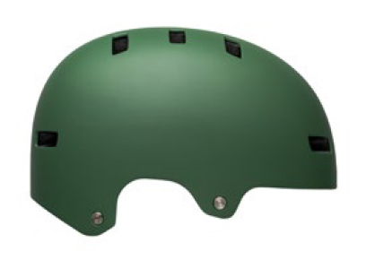Kask bmx BELL LOCAL solid dark green roz. M (55–59 cm) (NEW 2026)