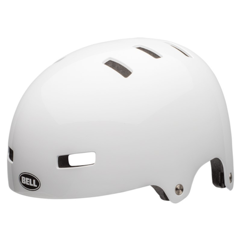 Kask bmx BELL LOCAL gloss white (NEW)