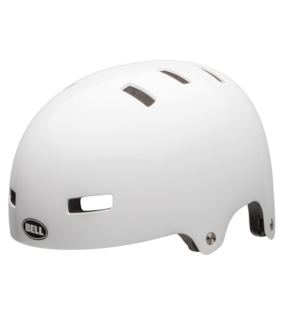 Kask juniorski BELL SPAN gloss white roz. S (51–55 cm) (WYPRZEDAŻ -50%)