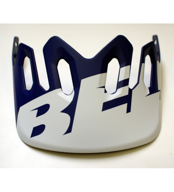 Daszek BELL SUPER 3R/3 matte white blue 2017 (NEW)