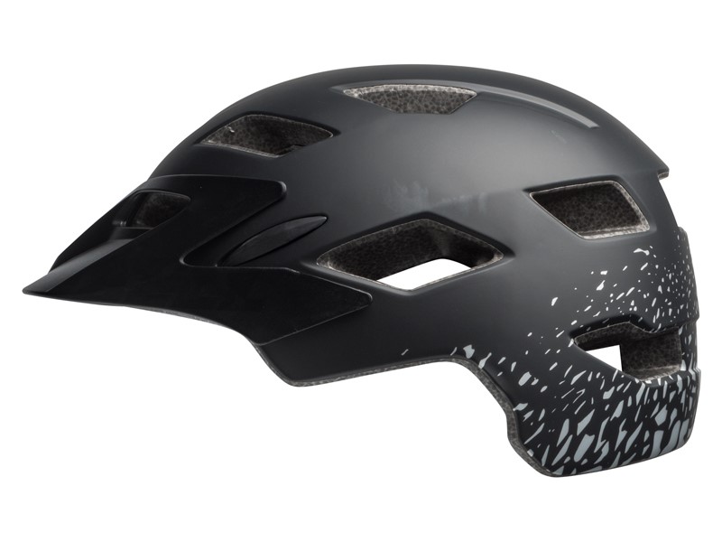 Kask juniorski BELL SIDETRACK matte black silver fragments roz. Uniwersalny (50–57 cm) (NEW).