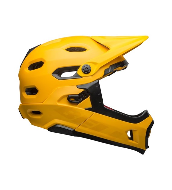 Kask full face BELL SUPER DH MIPS SPHERICAL matte gloss yellow black roz. S (52–56 cm) (NEW)