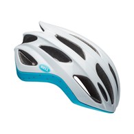 Kask szosowy BELL FORMULA virago matte gloss white blue raspberry roz. L (58-62 cm) (DWZ) (WYPRZEDAŻ -55%)