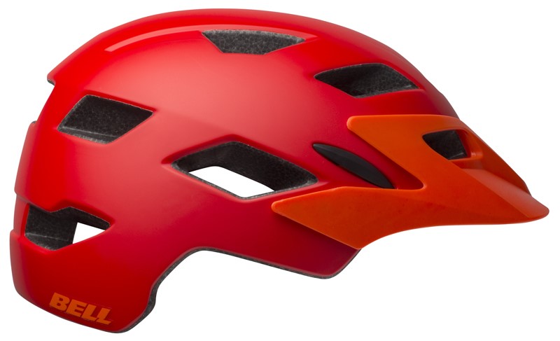 Kask juniorski BELL SIDETRACK matte red orange roz. Uniwersalny (50–57 cm) (NEW).