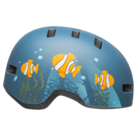 Kask dziecięcy BELL LIL RIPPER clown fish matte gray blue roz. S (48–55 cm) (NEW 2025)