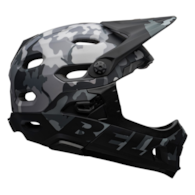 Kask full face BELL SUPER DH SPHERICAL matte gloss black camo roz. L (58–62 cm) (NEW 2025)