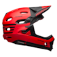 Kask full face BELL SUPER DH SPHERICAL fasthouse matte gloss red black roz. M (55-59 cm) (NEW 2025)