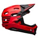 Kask full face BELL SUPER DH MIPS SPHERICAL fasthouse matte gloss red black roz. L (58–62 cm)
