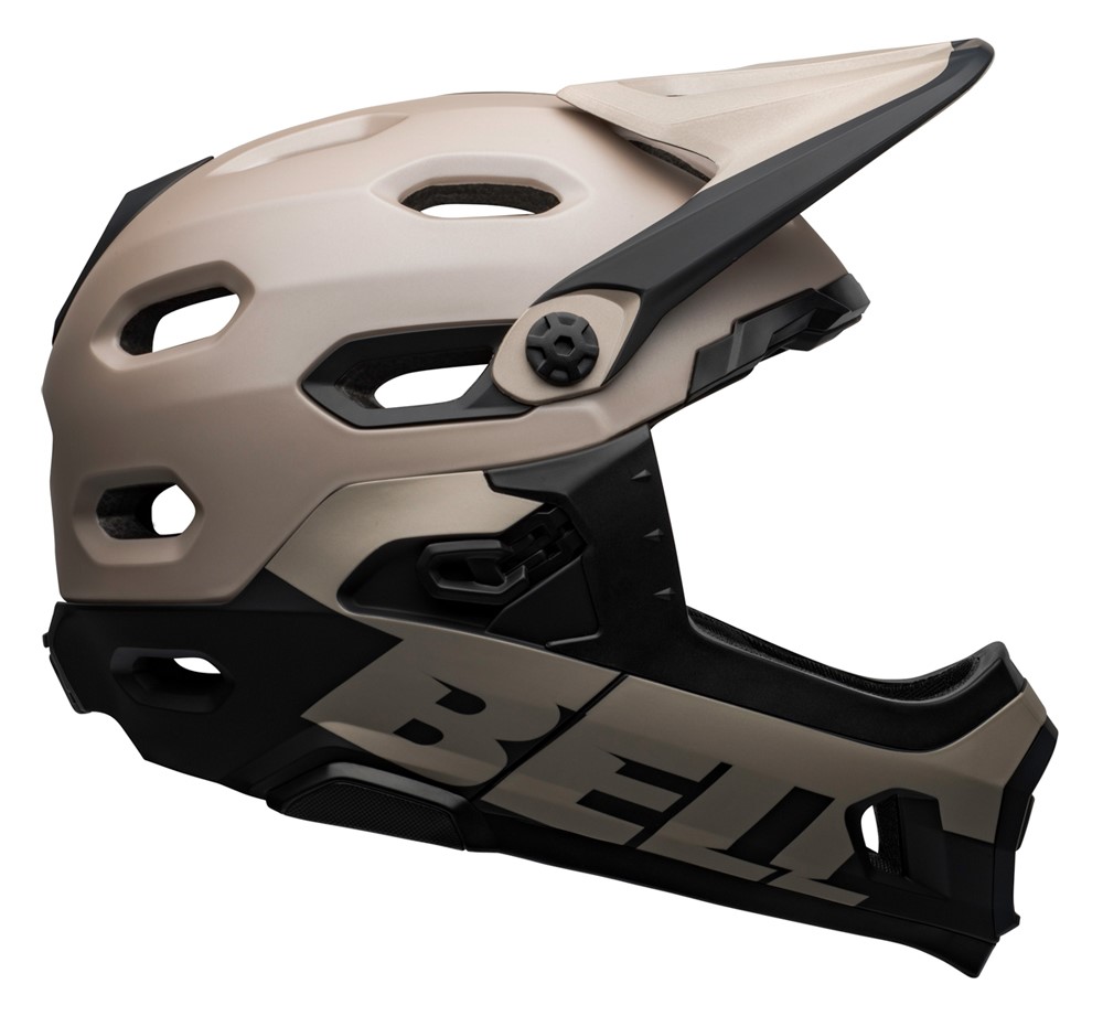 Kask full face BELL SUPER DH MIPS SPHERICAL matte gloss sand black roz. S (52–56 cm) (NEW)
