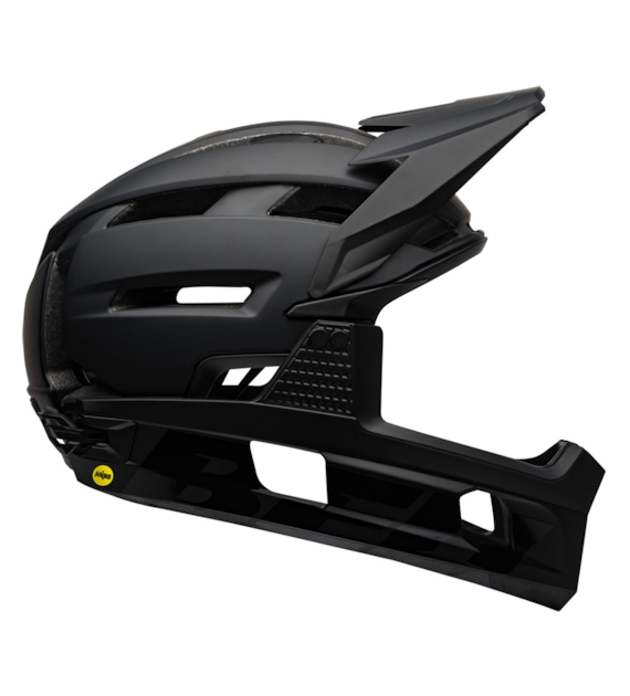 Kask full face BELL SUPER AIR R SPHERICAL matte gloss black roz. S (52–56 cm) (NEW 2025)