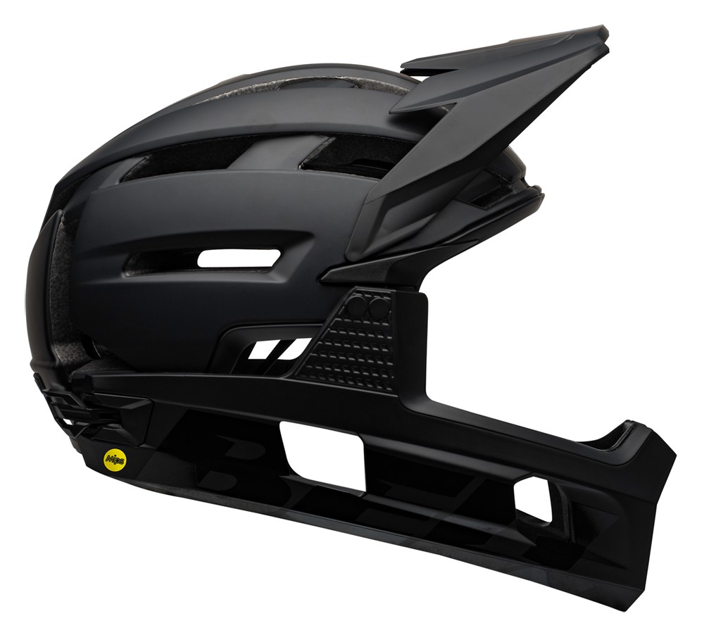 Kask full face BELL SUPER AIR R MIPS SPHERICAL matte gloss black roz. L (58–62 cm) (NEW)