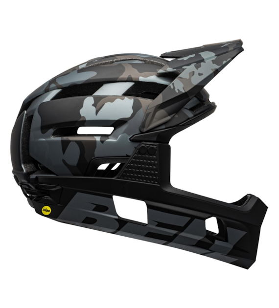 Kask full face BELL SUPER AIR R SPHERICAL matte gloss black camo roz. S (52–56 cm) (NEW 2025)
