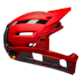 Kask full face BELL SUPER AIR R SPHERICAL matte gloss red gray roz. L (58–62 cm) (WYPRZEDAŻ -50%)