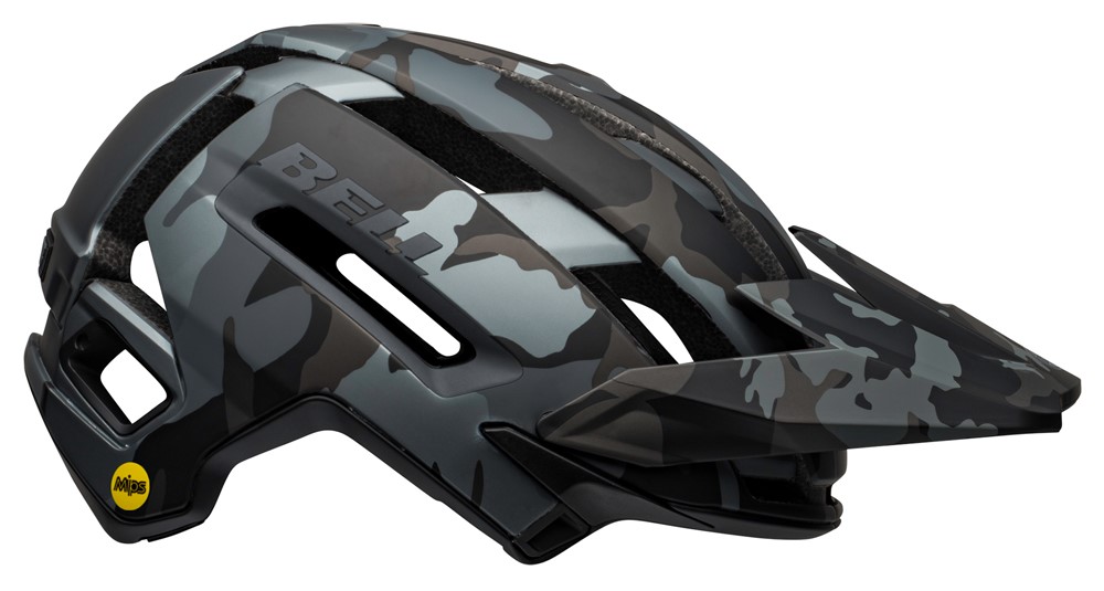 Kask mtb BELL SUPER AIR SPHERICAL matte gloss black camo roz. M (55-59 cm) (NEW 2025)