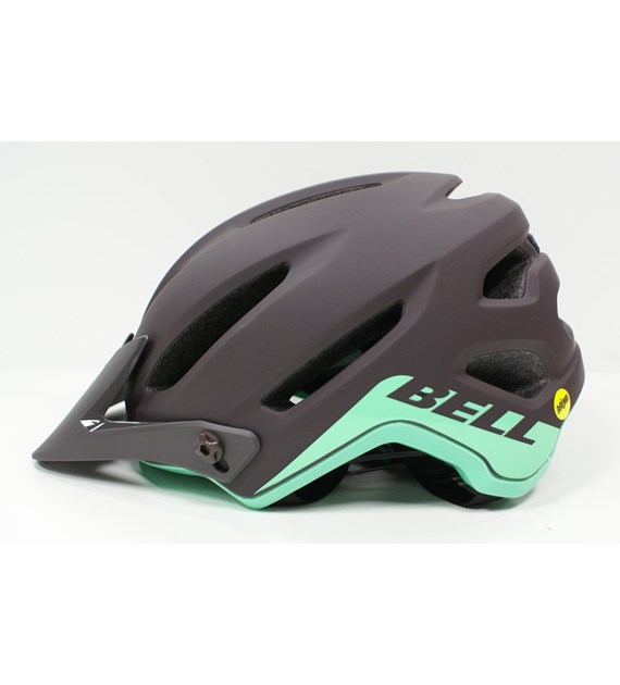Kask mtb BELL 4FORTY INTEGRATED MIPS matte gloss dark brown mint roz. M (55–59 cm)