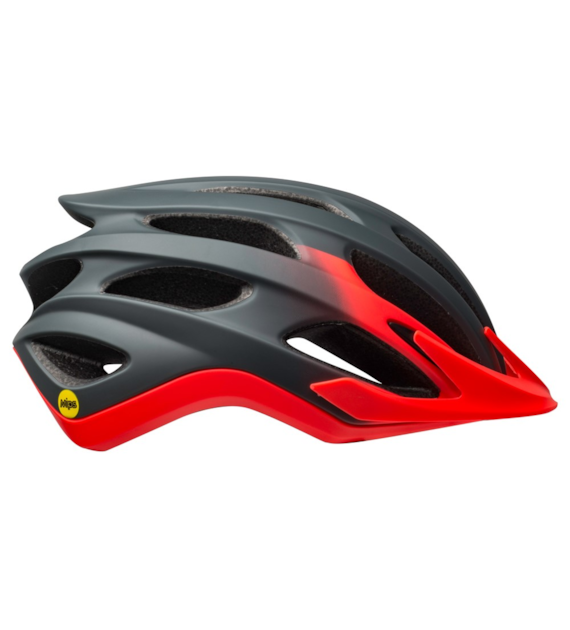 Kask mtb BELL DRIFTER matte gloss gray infrared roz. L (58–62 cm) (NEW 2025)