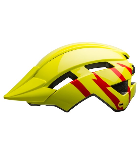 Kask dziecięcy BELL SIDETRACK II strike gloss hi-viz red roz. Uniwersalny (47–54 cm) (NEW).