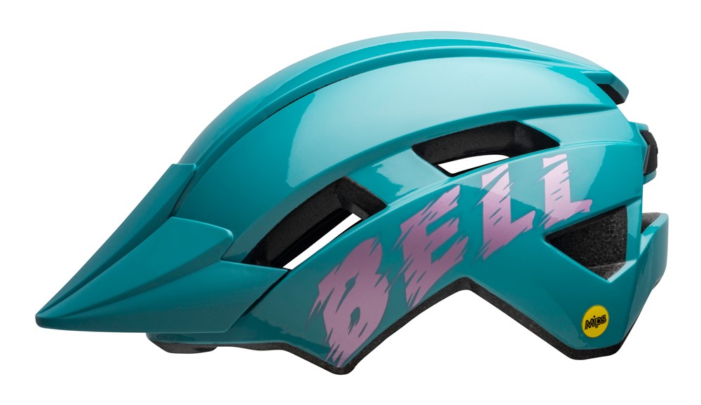 Kask juniorski BELL SIDETRACK II light blue pink roz. Uniwersalny (50–57 cm) (NEW).