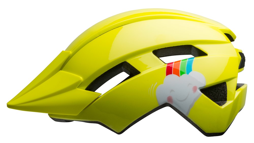 Kask dziecięcy BELL SIDETRACK II double rainbow gloss yellow roz. Uniwersalny (45–52 cm) (NEW).