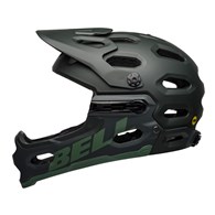 Kask full face BELL SUPER 3R MIPS matte green roz. M (55-59 cm) (WYPRZEDAŻ -50%)