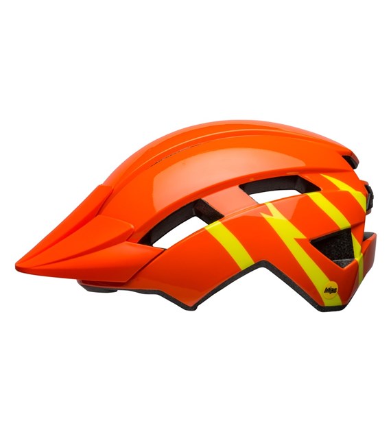 Kask juniorski BELL SIDETRACK II INTEGRATED MIPS orange yellow roz. Uniwersalny (50–57 cm) (NEW)