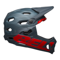 Kask full face BELL SUPER DH SPHERICAL prime matte blue crimson roz. L (59-63 cm) (NEW 2025)