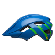 Kask dziecięcy BELL SIDETRACK II strike gloss blue green roz. Uniwersalny (47–54 cm) (NEW 2025)
