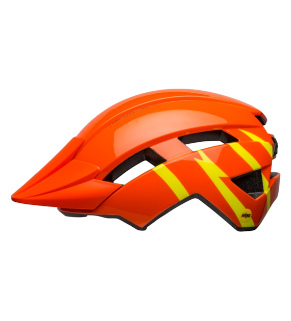 Kask dziecięcy BELL SIDETRACK II orange yellow roz. Uniwersalny (47–54 cm) (NEW 2025)