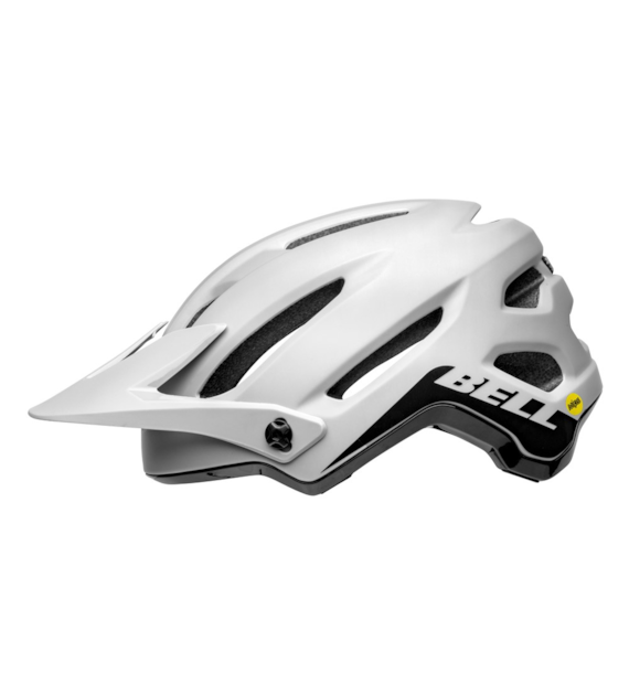 Kask mtb BELL 4FORTY MIPS matte gloss white black roz. L (58–62 cm) (NEW 2025)