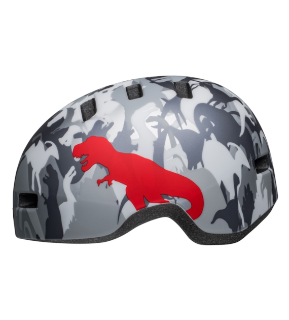 Kask dziecięcy BELL LIL RIPPER matte gray silver camosaurus roz. S (48–55 cm) (NEW 2025)
