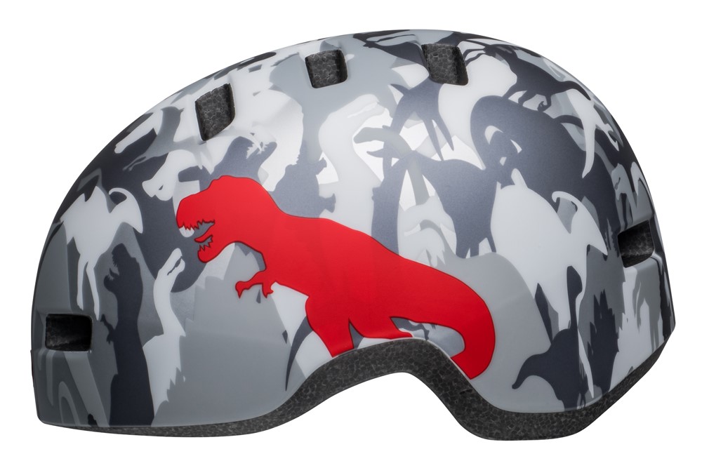 Kask dziecięcy BELL LIL RIPPER matte gray silver camosaurus roz. S (48–55 cm) (NEW).