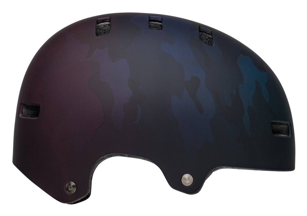 Kask juniorski BELL SPAN matte black blue camo roz. XS (49–53 cm) (WYPRZEDAŻ -50%)
