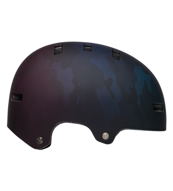 Kask juniorski BELL SPAN matte black blue camo roz. S (51–55 cm) (WYPRZEDAŻ -50%)