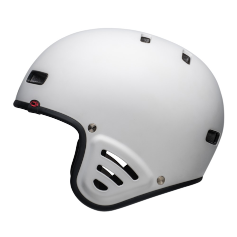 Kask bmx BELL RACKET matte white (WYPRZEDAŻ -60%)