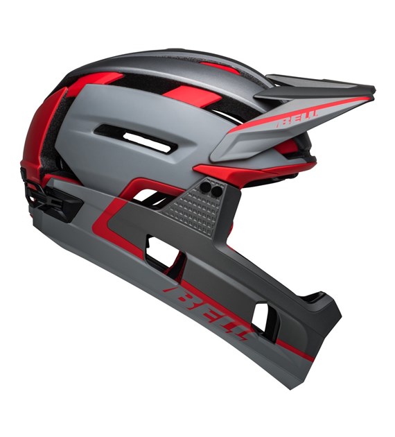 Kask full face BELL SUPER AIR R MIPS SPHERICAL matte gray red roz. S (52-56 cm) (NEW).