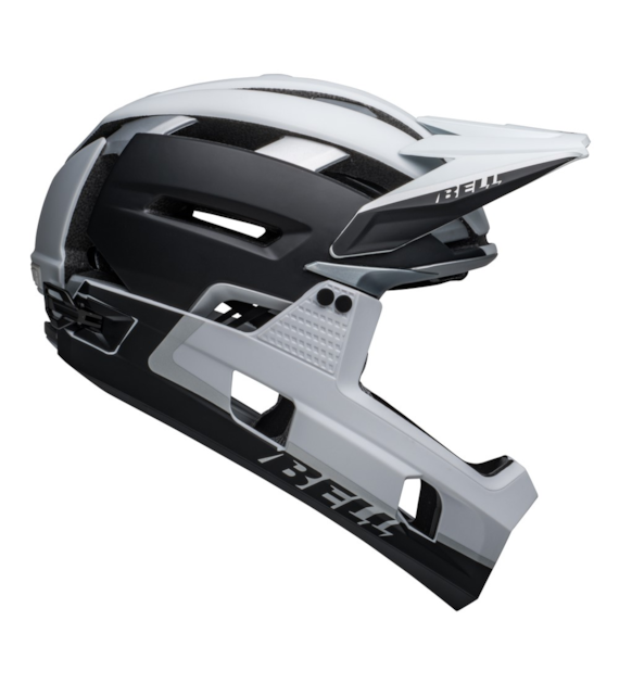 Kask full face BELL SUPER AIR R SPHERICAL matte black white roz. S (52-56 cm) (NEW 2025)
