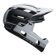 Kask full face BELL SUPER AIR R SPHERICAL matte black white roz. L (59-63 cm) (NEW 2025)