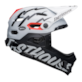 Kask full face BELL SUPER DH SPHERICAL fasthouse matte gloss black white roz. S (52–56 cm) (NEW 2025)