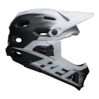 Kask full face BELL SUPER DH SPHERICAL matte black white roz. L (59-63 cm) (NEW 2025)