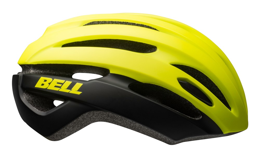 Kask gravel szosowy BELL AVENUE matte gloss hi-viz black roz. Uniwersalny M/L (53–60 cm) (NEW).