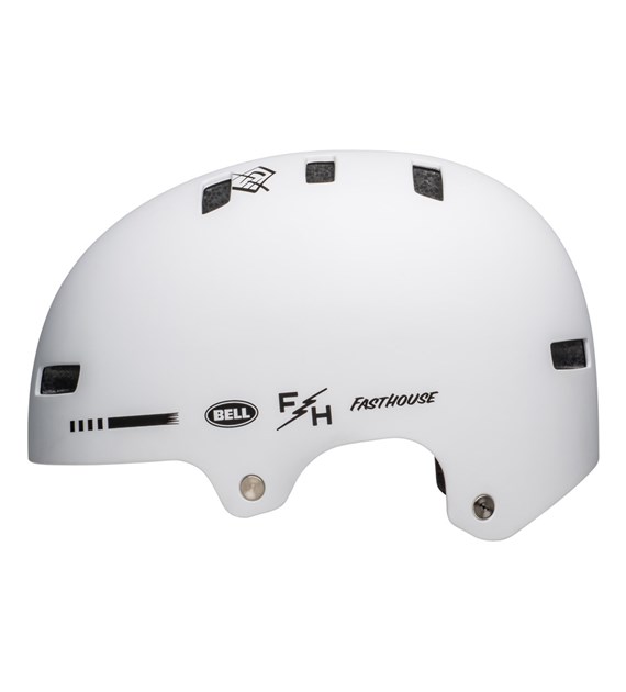 Kask bmx BELL LOCAL matte white fasthouse roz. S (51–55 cm) (NEW 2025)
