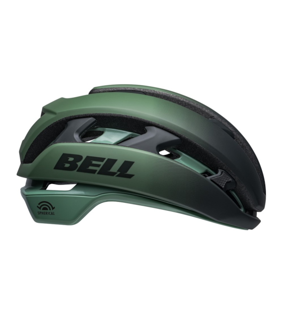 Kask gravel szosowy BELL XR SPHERICAL matte gloss green flare roz. L (58–62 cm)