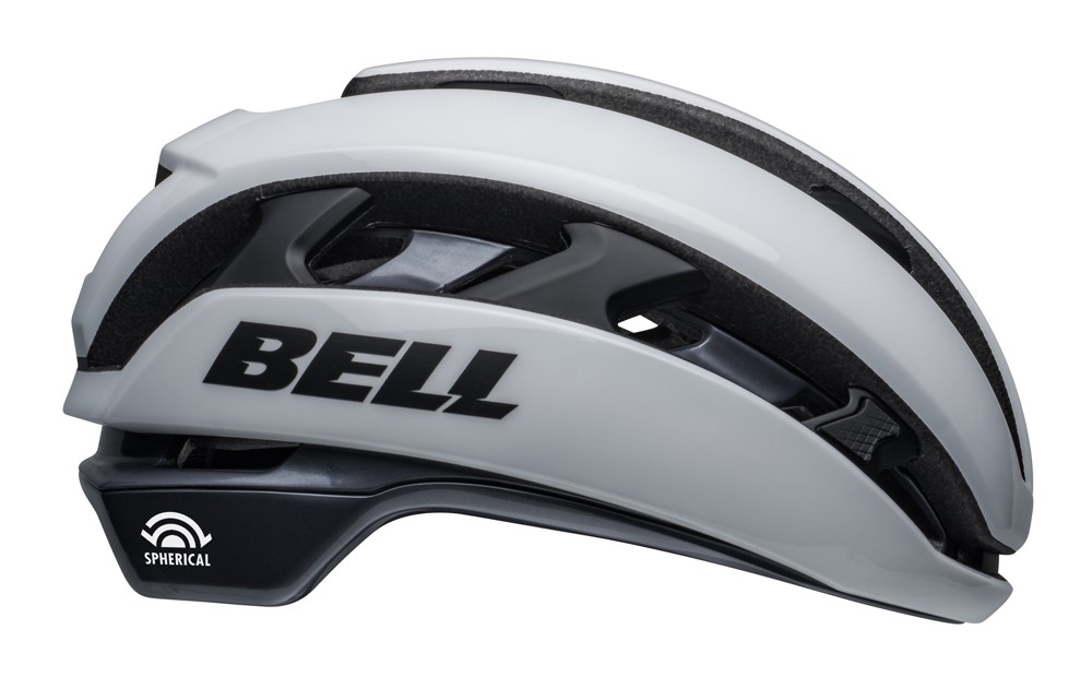 Kask gravel szosowy BELL XR MIPS SPHERICAL matte gloss white black roz. L (58–62 cm) (NEW)