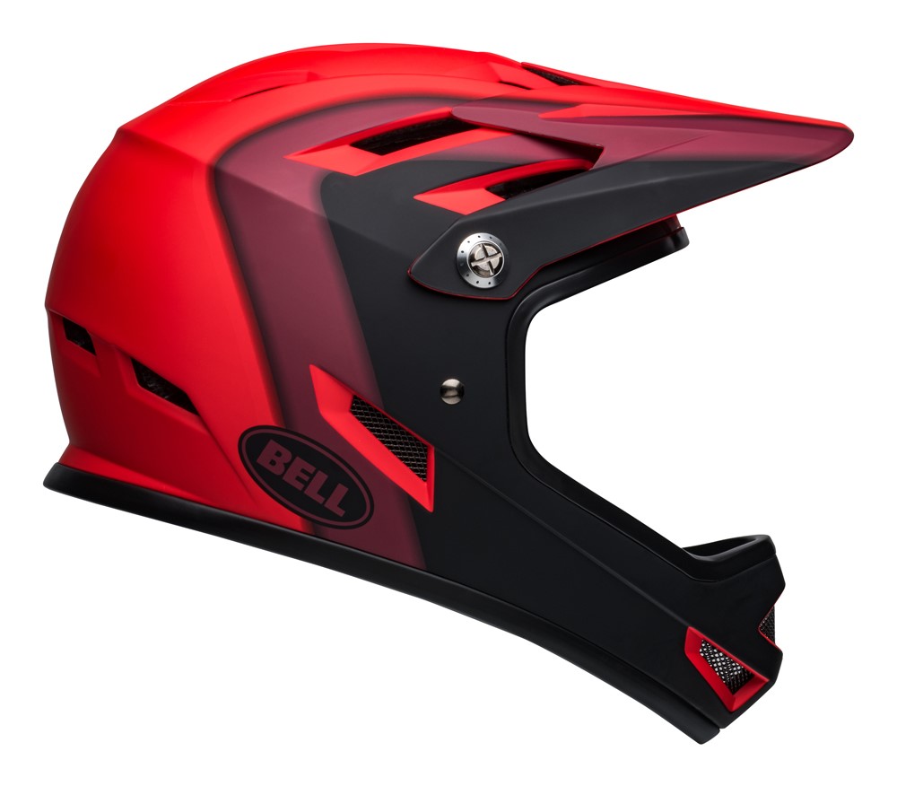 Kask full face BELL SANCTION presences matte red black roz. S (52–54 cm)
