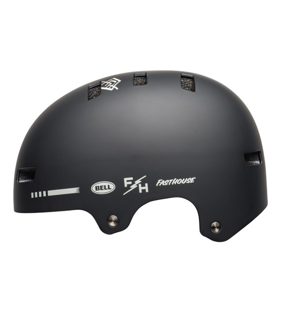 Kask bmx BELL LOCAL matte black white fasthouse roz. S (51–55 cm) (NEW 2024)