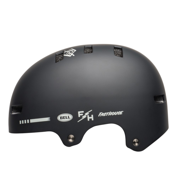 Kask bmx BELL LOCAL matte black white fasthouse roz. S (51–55 cm) (NEW 2025)