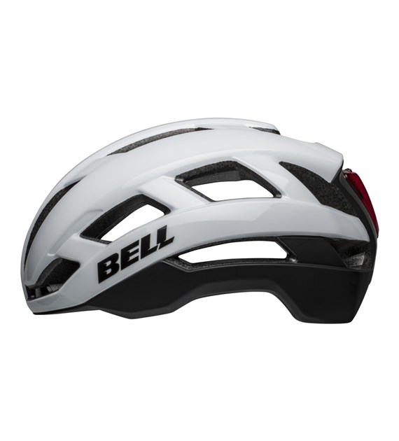 Kask gravel szosowy BELL FALCON XR LED INTEGRATED MIPS matte gloss white black roz. S (51-55 cm) (NEW)