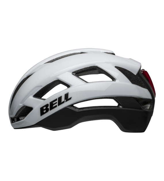 Kask gravel szosowy BELL FALCON XR LED MIPS matte gloss white black roz. L (59-63 cm) (NEW 2025)